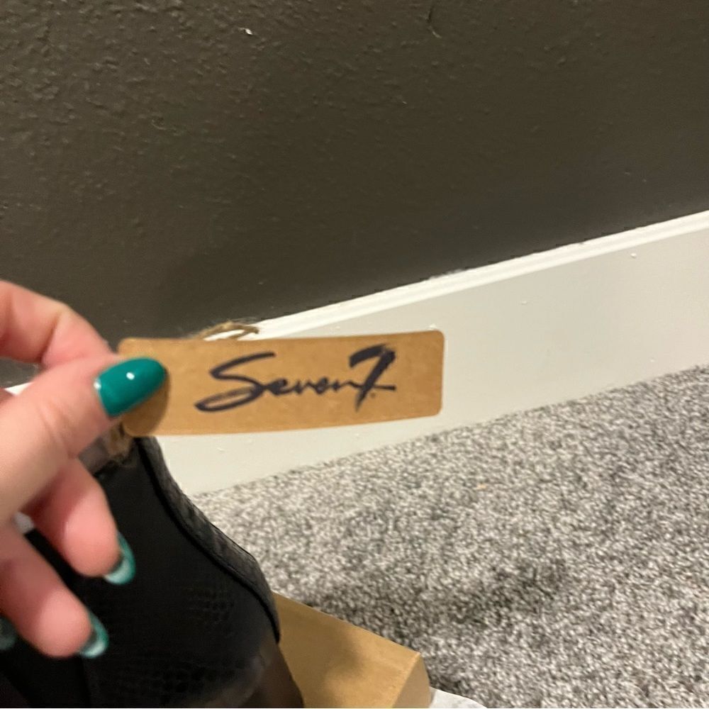 SEVEN7 Madison Python Pointed Bootie - Picture 13 of 15